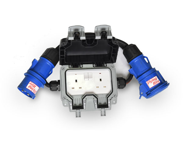 Single Phase Adapters (IP Rated Double Adapter)